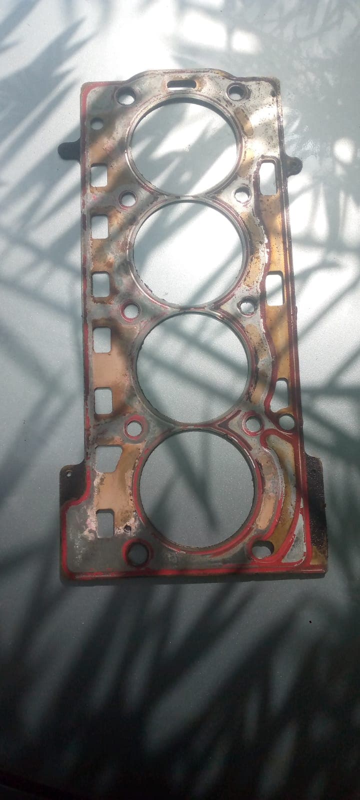 Engine repair and reconditioning work in progress